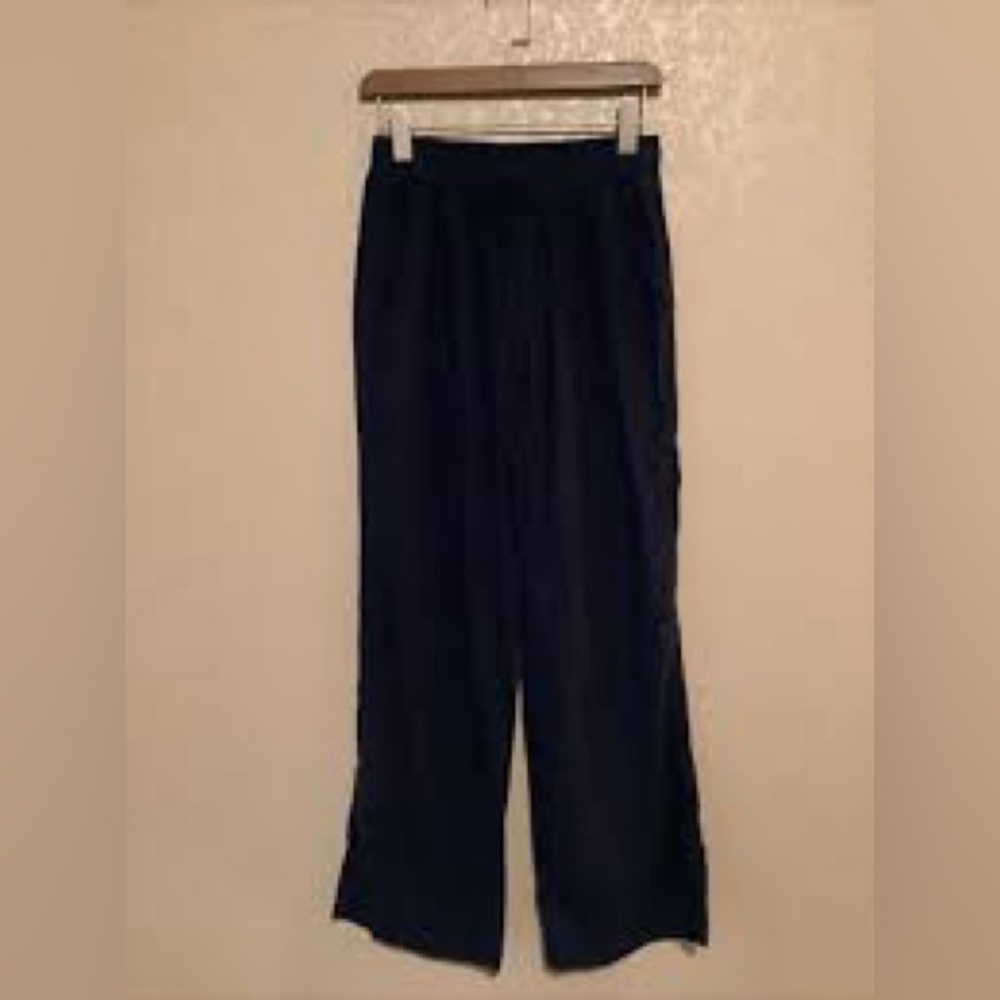 LAST CHANCE! Women's Briggs New York Black Elastic Waist Linen Pants